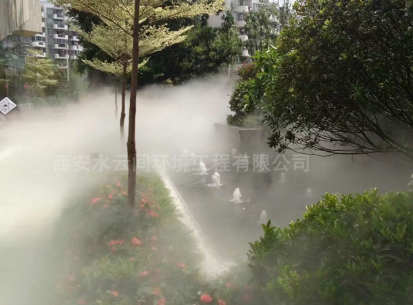 公园景观造雾工程