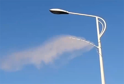 路灯改造喷雾降尘
