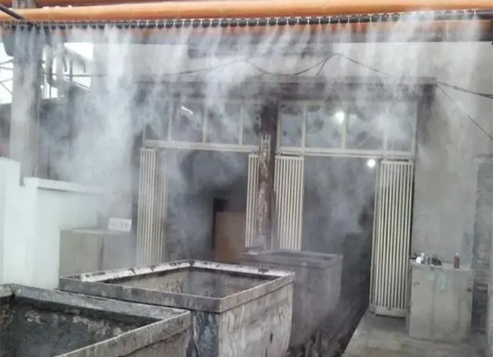 喷雾降尘系统 煤棚 砂石场 环保降尘设备