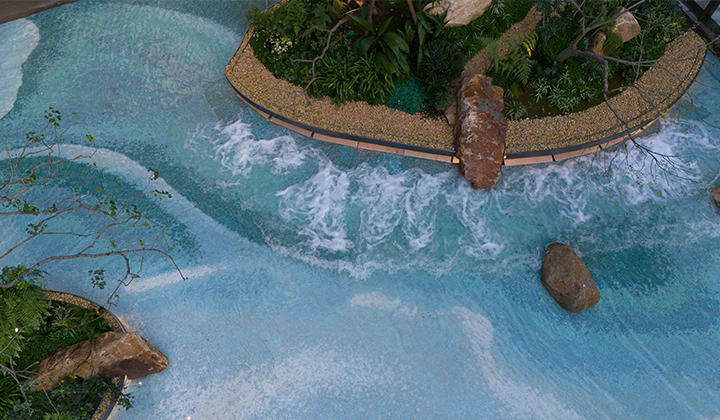 潮汐喷泉，邂逅一场会呼吸的喷泉水景-水云间景观